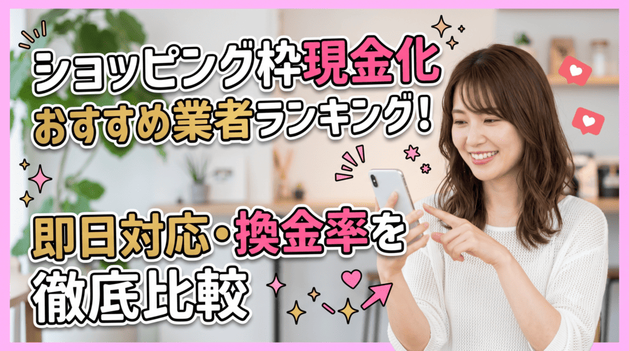 ショッピング枠現金化